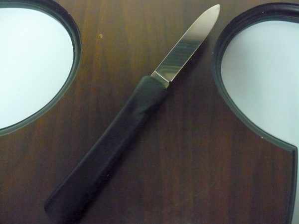 Italian stiletto FRONTALE coltellerie artigianali Maniago - 20 cm - ergonomica, lama classica
