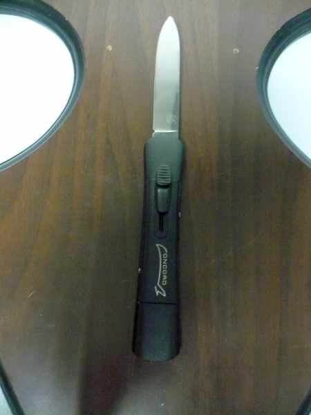 Italian stiletto FRONTALE coltellerie artigianali Maniago - 20 cm - ergonomica, lama classica