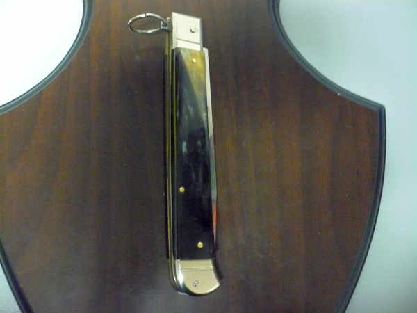 Famiglia Spadon - stiletto falcon /28 - bufalo brasiliano - lama a swedge vecchio stile - 2