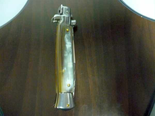 Italian stiletto - pugnale Frank Beltrame - 23 cm -corno di bufalo chiaro- FB 23/48B - 4