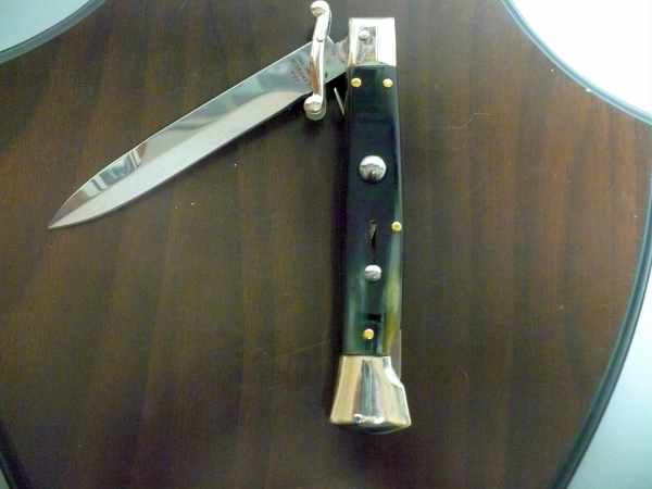 Seinguard A.G.A. Campolin - italian stiletto 23 cm - corno di bufalo brasiliano - lama baionetta - 11