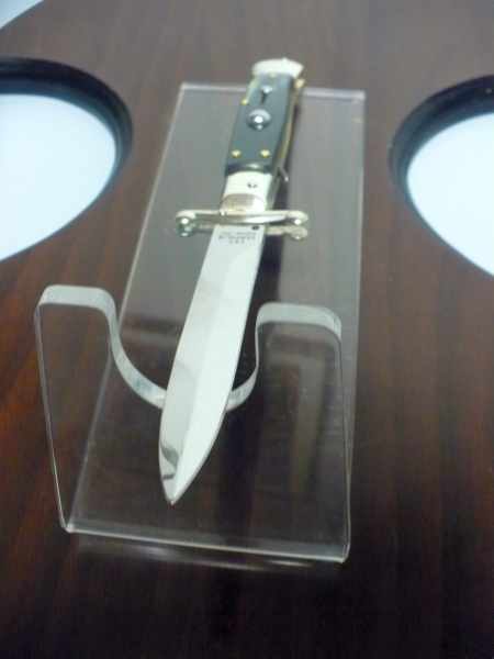 Seinguard A.G.A. Campolin - italian stiletto 23 cm - corno di bufalo brasiliano - lama baionetta - 11