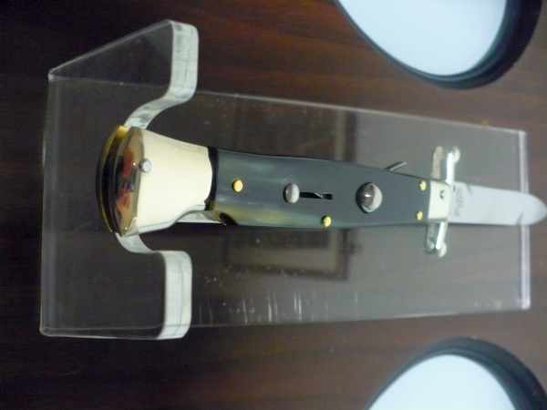 Seinguard A.G.A. Campolin - italian stiletto 23 cm - corno di bufalo brasiliano - lama baionetta - 11