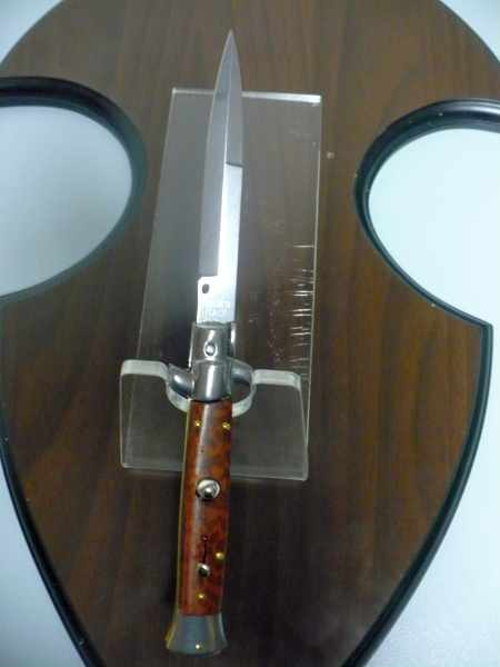 Frank Beltrame ,italian stiletto - 23 cm ,legno di serpente ,baionetta -modello FB 23/89 B - 3