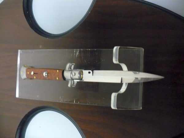 Frank Beltrame ,italian stiletto - 23 cm ,legno di serpente ,baionetta -modello FB 23/89 B - 3