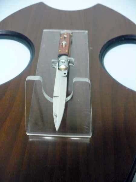Frank Beltrame ,italian stiletto - 23 cm ,legno di serpente ,baionetta -modello FB 23/89 B - 3