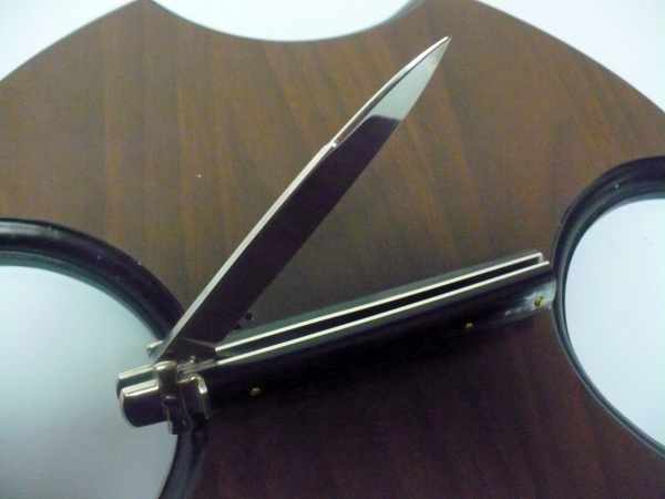 Dominus A.G.A. Campolin "The Lord"- italian stiletto 23 cm - brazilian buffalo horn - 3