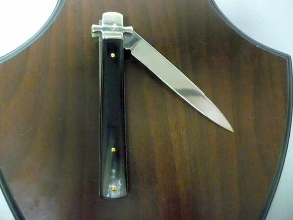 Dominus A.G.A. Campolin "The Lord"- italian stiletto 23 cm - brazilian buffalo horn - 3