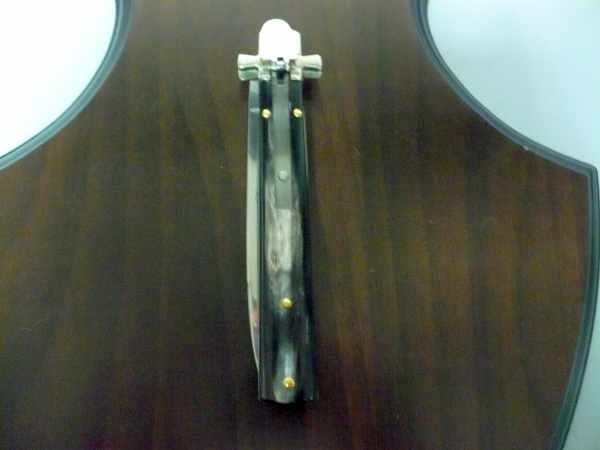 Dominus A.G.A. Campolin "The Lord"- italian stiletto 23 cm - brazilian buffalo horn - 3