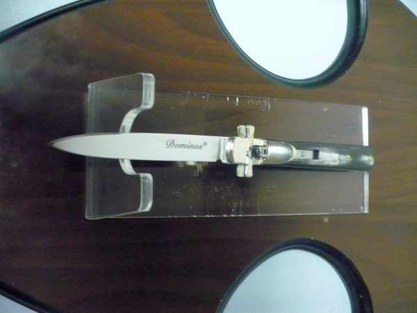 Dominus A.G.A. Campolin "The Lord"- italian stiletto 23 cm - brazilian buffalo horn - 3