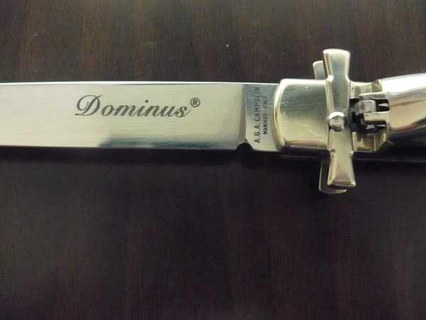 Dominus A.G.A. Campolin "The Lord"- italian stiletto 23 cm - brazilian buffalo horn - 3