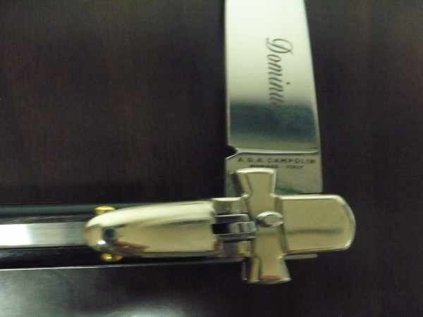 Dominus A.G.A. Campolin "The Lord"- italian stiletto 23 cm - brazilian buffalo horn - 3