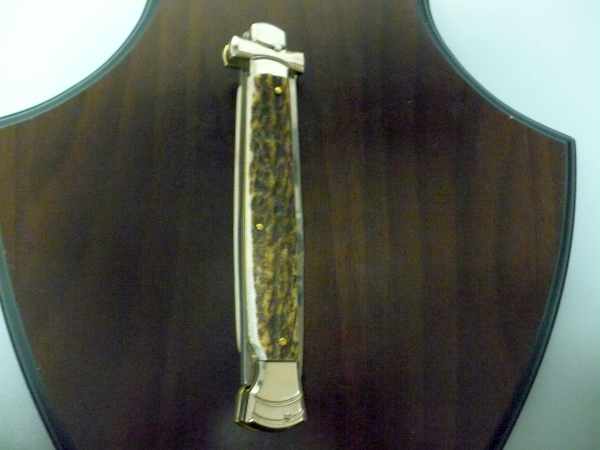 Italian stiletto - AGA Campolin - maltese / crociato - 28cm - corno di cervo / deer horn - 7