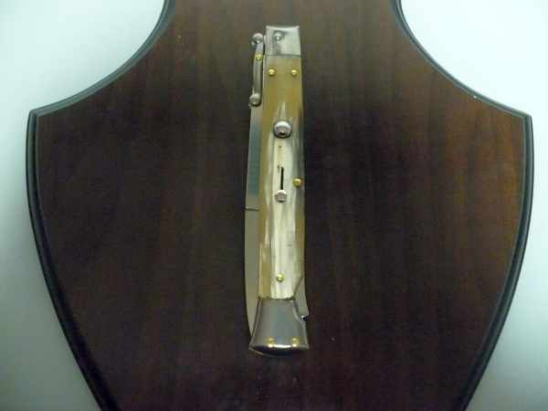 Swinguard Frank Beltrame - italian stiletto 28 cm -bufalo chiaro , baionetta -FB 550/48B - 21