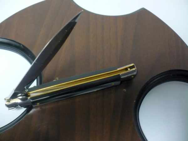Frank Beltrame italian stiletto -28 cm imitazione di corno di bufalo -dagger -modello FB 28/81D - 5