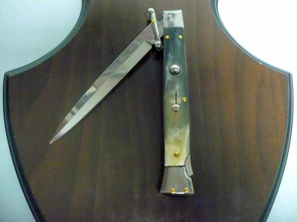 Swinguard Frank Beltrame - italian stiletto 28 cm - corno di bufalo brasiliano-FB 550/09 B-3