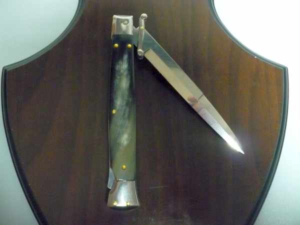 Swinguard Frank Beltrame - italian stiletto 28 cm - corno di bufalo brasiliano-FB 550/09 B-3
