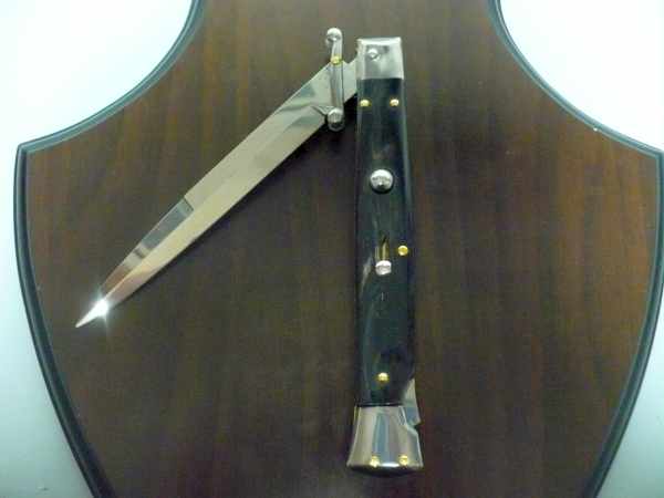 Swinguard Frank Beltrame - italian stiletto 28 cm -bufalo scuro , baionetta - FB 550/58B - 18