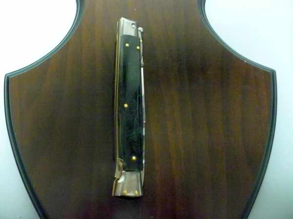 Swinguard Frank Beltrame - italian stiletto 28 cm -bufalo scuro , baionetta - FB 550/58B - 18