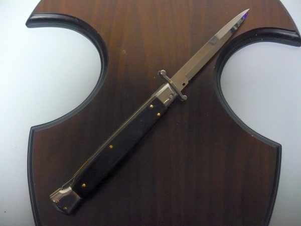 Swinguard Frank Beltrame - italian stiletto 28 cm -bufalo scuro , baionetta - FB 550/58B - 18