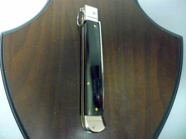 Famiglia Spadon - stiletto falcon /28 - bufalo brasiliano - lama a swedge vecchio stile - 7