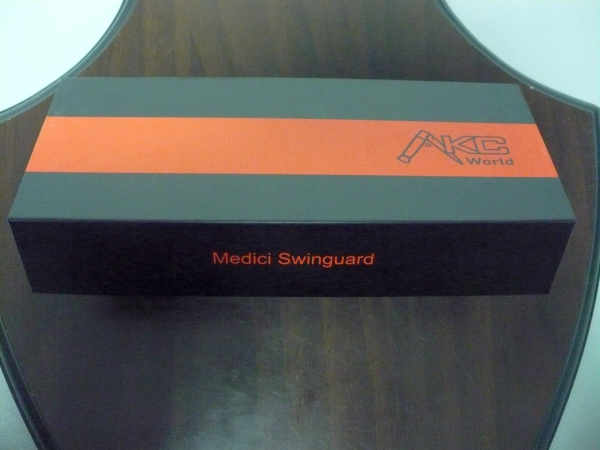 Swinguard Medici- italian stiletto, coltello a scatto, 18,50 cm - AKC World , lama dagger , corno di cervo / deer horn - 3