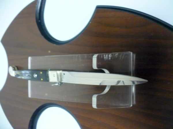 Siciliano A.G.A. Campolin sicilian fighting - italian stiletto 30 cm - brazilian buffalo horn - 3