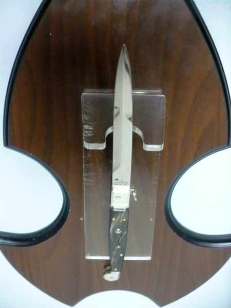 Siciliano A.G.A. Campolin sicilian fighting - italian stiletto 30 cm - brazilian buffalo horn - 4