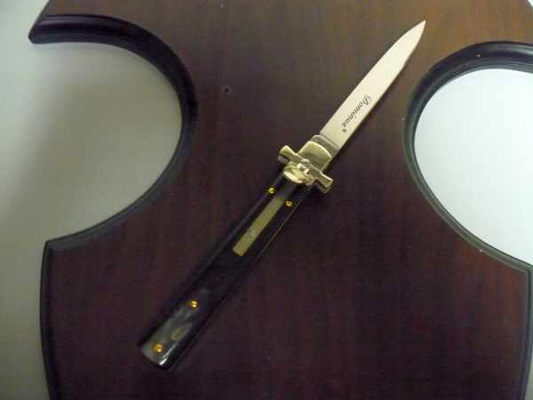 Dominus A.G.A. Campolin "The Lord"- italian stiletto 23 cm - brazilian buffalo horn - 1
