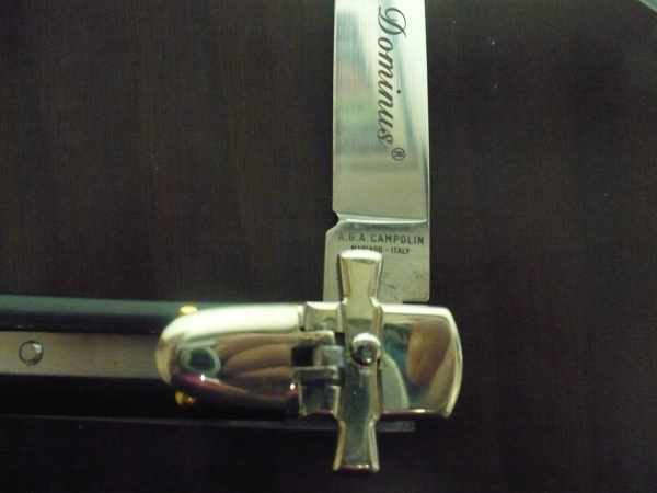 Dominus A.G.A. Campolin "The Lord"- italian stiletto 23 cm - brazilian buffalo horn - 1