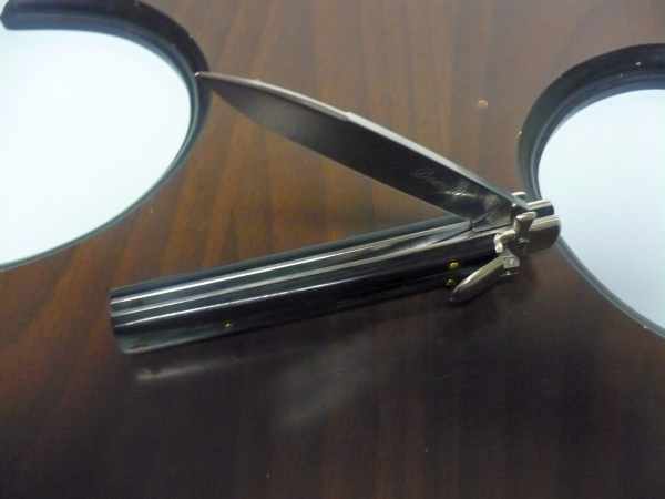 Dominus A.G.A. Campolin "The Lord"- italian stiletto 23 cm - brazilian buffalo horn - 1