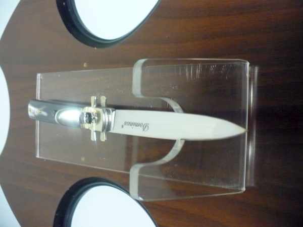 Dominus A.G.A. Campolin "The Lord"- italian stiletto 23 cm - brazilian buffalo horn - 2