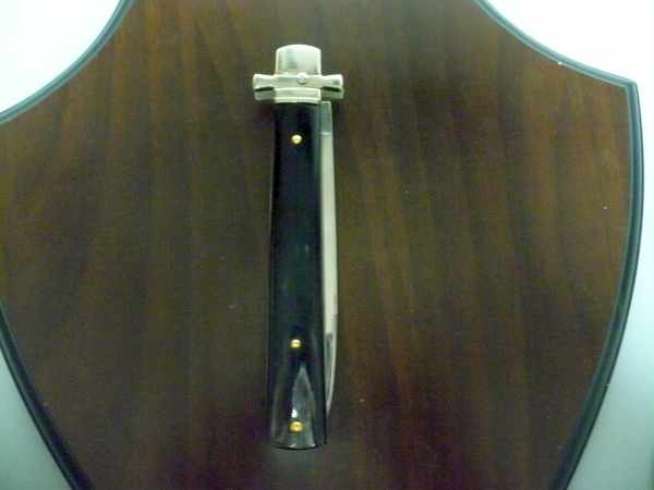 Dominus A.G.A. Campolin "The Lord"- italian stiletto 23 cm - brazilian buffalo horn - 2