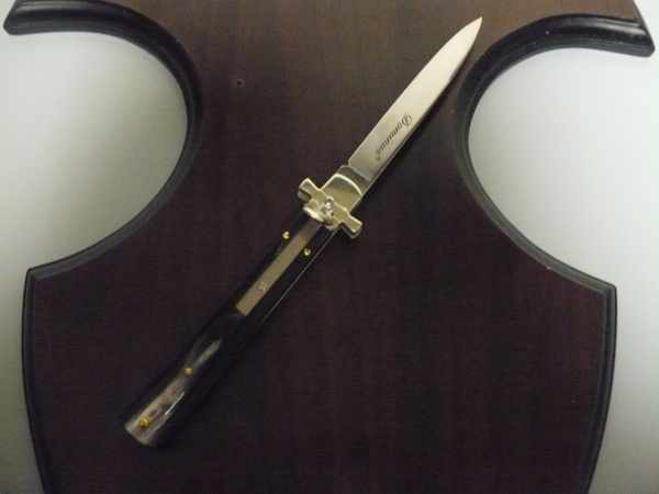 Dominus A.G.A. Campolin "The Lord"- italian stiletto 23 cm - brazilian buffalo horn - 2