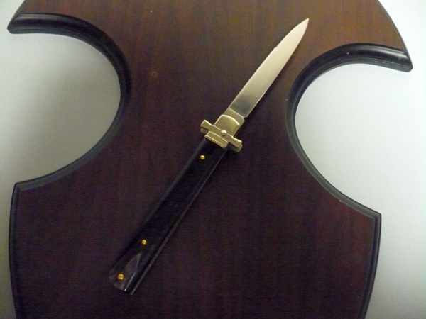Dominus A.G.A. Campolin "The Lord"- italian stiletto 23 cm - brazilian buffalo horn - 2