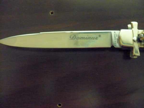 Dominus A.G.A. Campolin "The Lord"- italian stiletto 23 cm - brazilian buffalo horn - 2