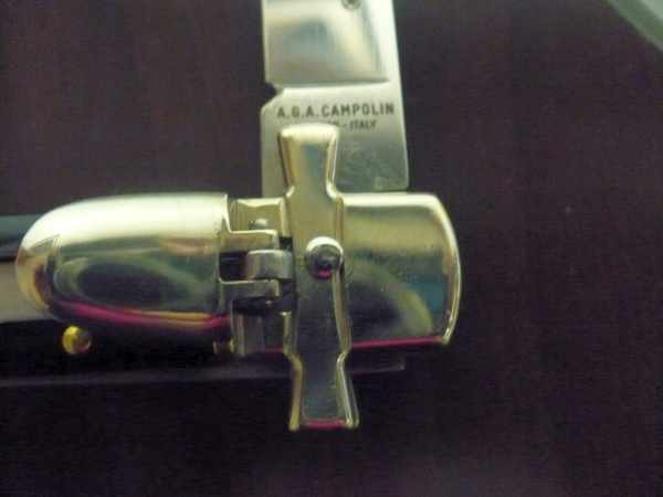 Dominus A.G.A. Campolin "The Lord"- italian stiletto 23 cm - brazilian buffalo horn - 2