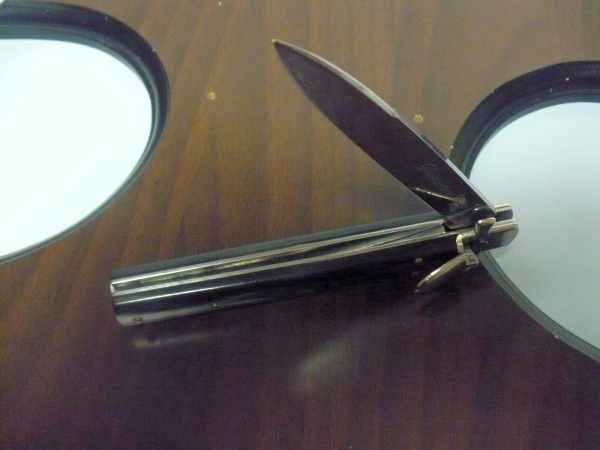 Dominus A.G.A. Campolin "The Lord"- italian stiletto 23 cm - brazilian buffalo horn - 2