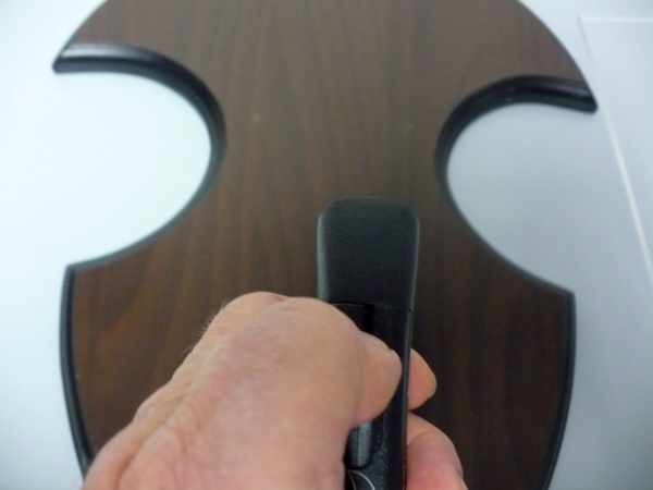 Italian stiletto FRONTALE coltelleria AKC CAMPOLIN Maniago - 20 cm - concord ,tanto teflonata - 7 FRANK BELTRAME MANIAGO ITALY