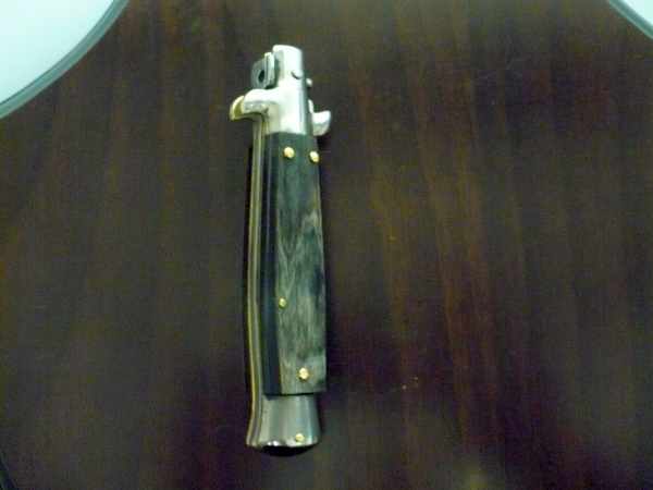 Picklock -Italian stiletto -pugnale 18cm- corno di bufalo - 5