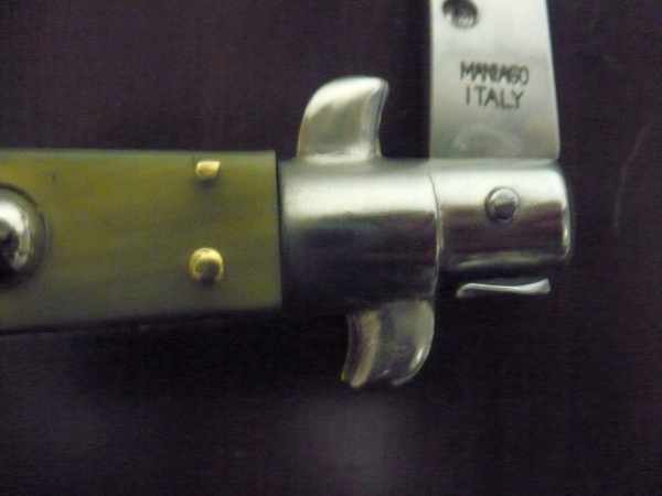 Picklock -Italian stiletto -pugnale 18cm- corno di bufalo - 5