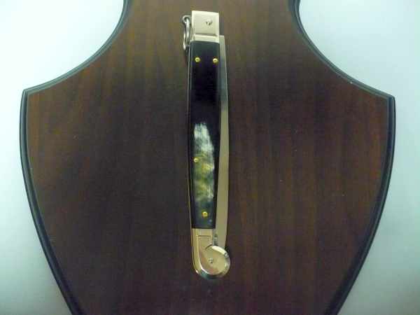 Siciliano A.G.A. Campolin sicilian fighting - italian stiletto 30 cm - brazilian buffalo horn - 1