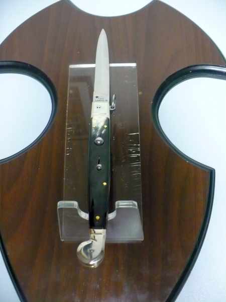Siciliano A.G.A. Campolin sicilian fighting - italian stiletto 30 cm - brazilian buffalo horn - 6