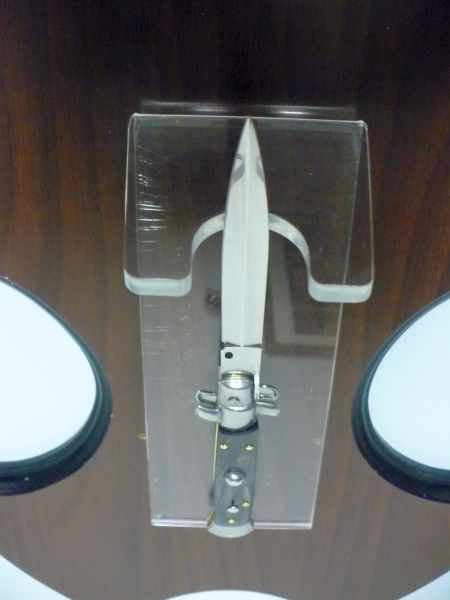 Frank Beltrame ,italian stiletto pugnale- 23 cm ,corno di bufalo, lama dagger, modello FB 23/58D -1