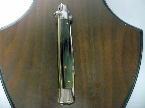 Italian stiletto - pugnale Frank Beltrame - 28 cm -corno di bufalo brasiliano , lama swedge-  FB 28/09B -3