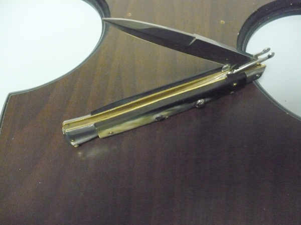 Swinguard Frank Beltrame - italian stiletto 28 cm - corno di bufalo brasiliano-FB 550/09 B-10