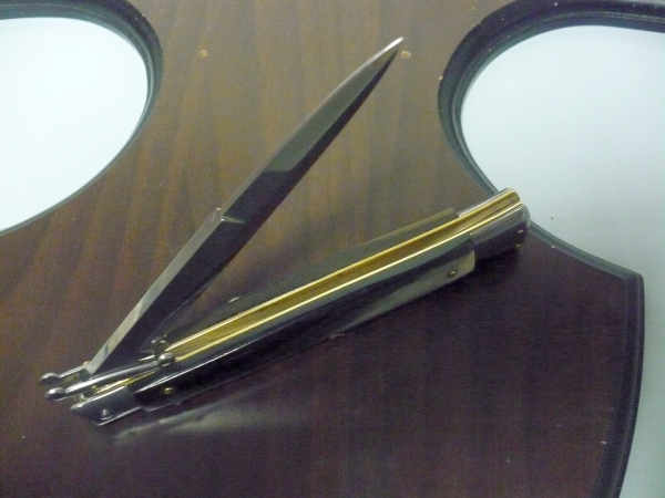 Swinguard Frank Beltrame - italian stiletto 28 cm - corno di bufalo brasiliano-FB 550/09 B-10