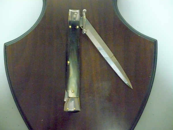 Swinguard Frank Beltrame - italian stiletto 28 cm - corno di bufalo brasiliano-FB 550/09 B-10