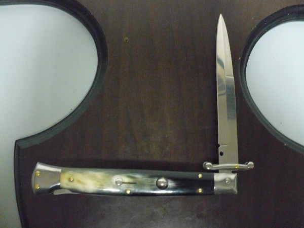 Swinguard Frank Beltrame - italian stiletto 28 cm - corno di bufalo brasiliano-FB 550/09 B-10