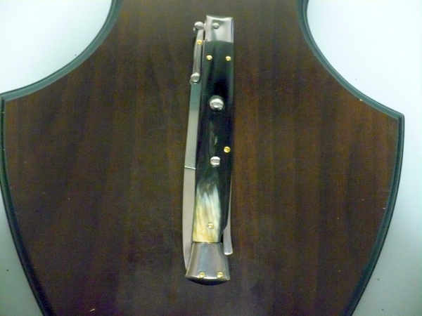 Swinguard Frank Beltrame - italian stiletto 28 cm - corno di bufalo brasiliano-FB 550/09 B-11